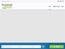 Tablet Screenshot of golocalboom.com